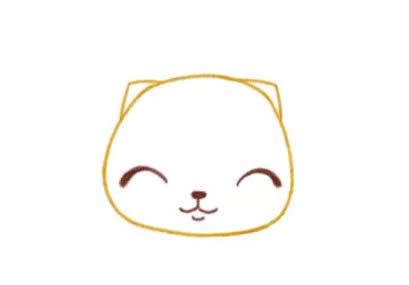 一步步教你畫可愛的小貓咪