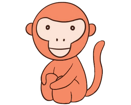 卡通猴子簡(jiǎn)筆畫 卡通猴子簡(jiǎn)筆畫