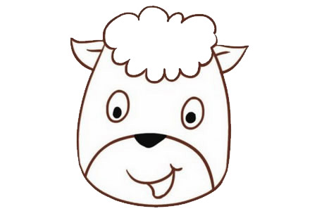卡通駱駝簡筆畫步驟
