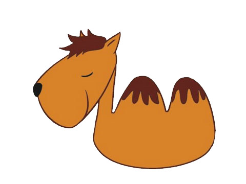關(guān)于駱駝的卡通畫