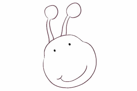 卡通蝸牛簡(jiǎn)筆畫畫法