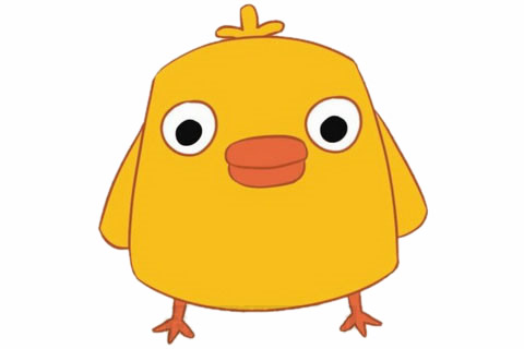 卡通的小雞怎么畫(huà)