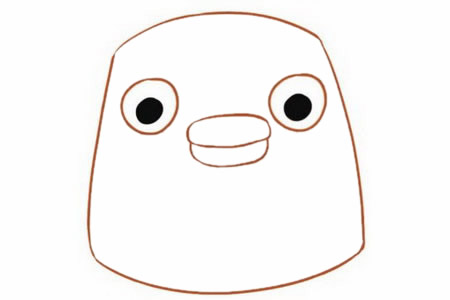 卡通的小雞怎么畫(huà)