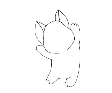 幼兒學畫小狗狗簡筆畫
