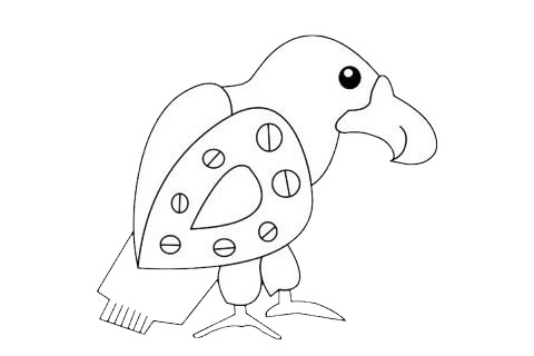 一組關(guān)于小鳥的簡筆畫大全