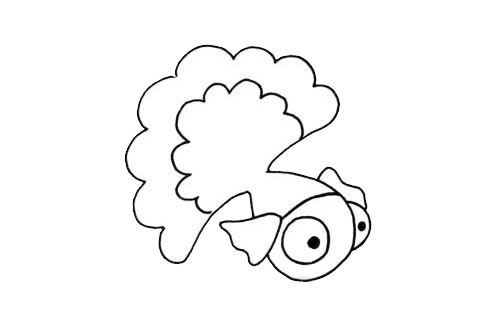 金魚的簡單畫法
