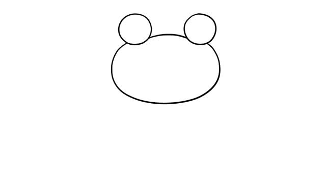 卡通的青蛙王子簡(jiǎn)筆畫(huà)