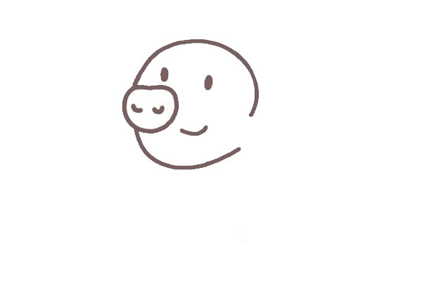 小豬簡筆畫教程