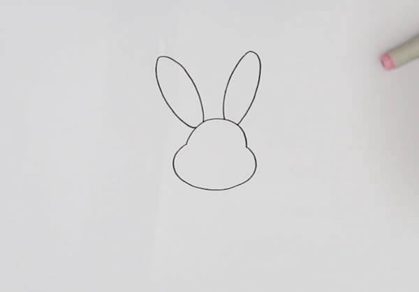 萌萌噠小兔子簡(jiǎn)筆畫(huà)