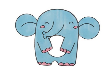 怎么用數(shù)字9畫(huà)大象簡(jiǎn)筆畫(huà)