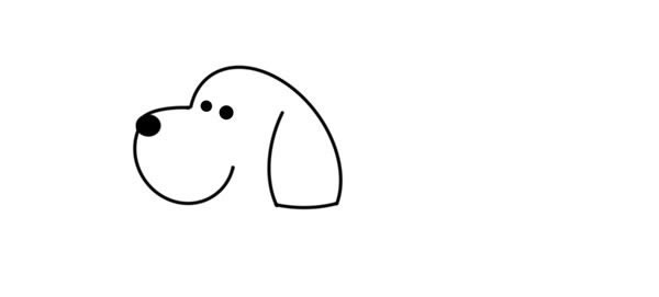 小狗狗簡(jiǎn)筆畫(huà)怎么畫(huà)簡(jiǎn)單又可愛(ài)