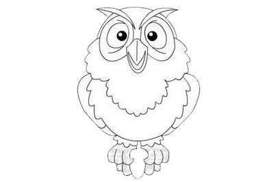 貓頭鷹簡(jiǎn)筆畫怎么畫簡(jiǎn)單又漂亮