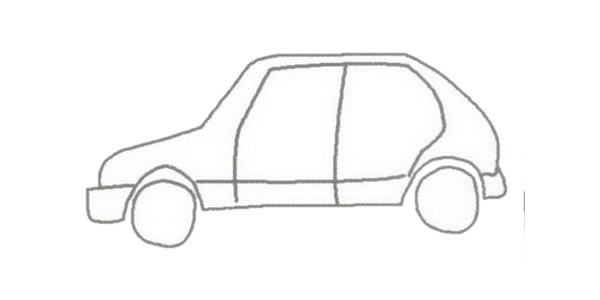 出租車怎么畫(huà) 出租車簡(jiǎn)筆畫(huà)步驟