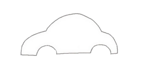 轎車怎么畫 轎車簡筆畫