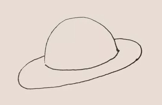 卡通的UFO外星人簡(jiǎn)筆畫