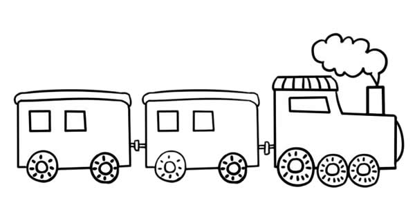 卡通火車簡筆畫帶顏色 卡通火車簡筆畫帶顏色