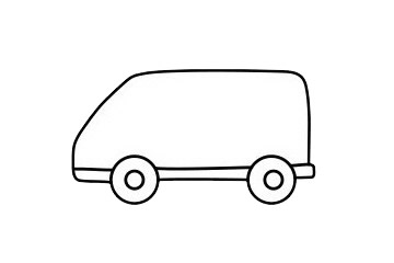 救護車簡筆畫步驟 救護車簡筆畫大全