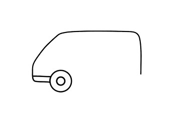 救護車簡筆畫步驟 救護車簡筆畫大全