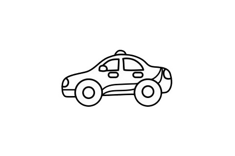 警車簡筆畫怎么畫 警車簡筆畫步驟