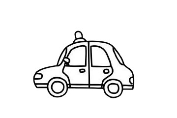 警車簡筆畫怎么畫 警車簡筆畫步驟