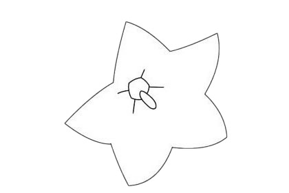 四款關于桔?；ǖ暮喒P畫