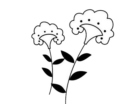 3款關于康乃馨的簡筆畫