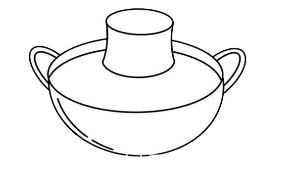 美味的火鍋簡(jiǎn)筆畫(huà)