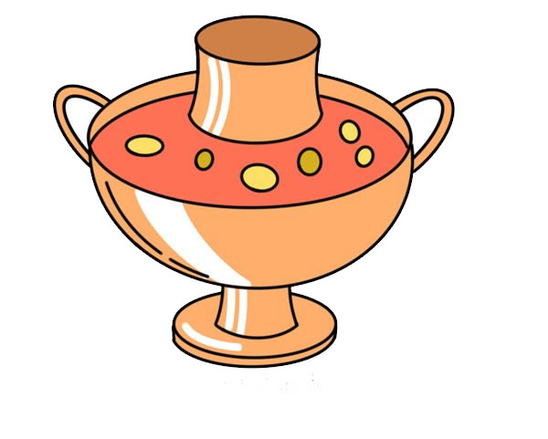 美味的火鍋簡(jiǎn)筆畫(huà)
