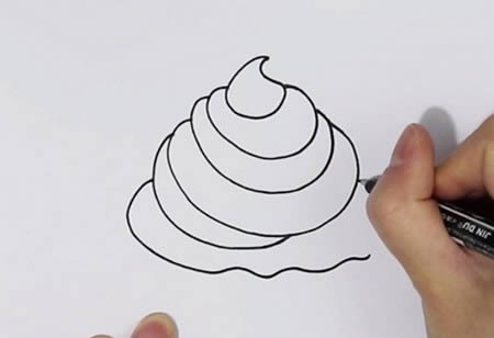 可口的甜品簡(jiǎn)筆畫