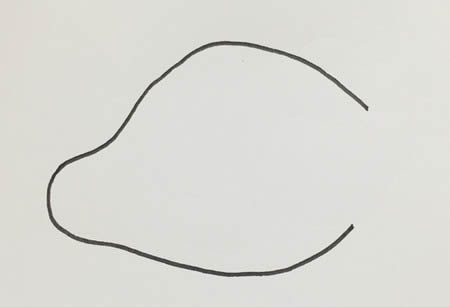 香氣撲鼻的烤雞簡(jiǎn)筆畫(huà)