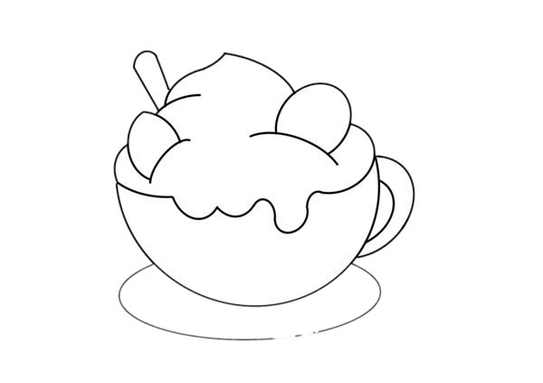 一杯奶昔簡筆畫畫法 一杯奶昔簡筆畫畫法