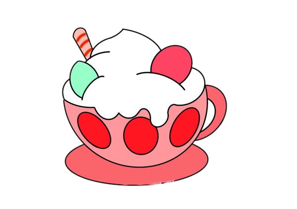 一杯奶昔簡筆畫畫法 一杯奶昔簡筆畫畫法