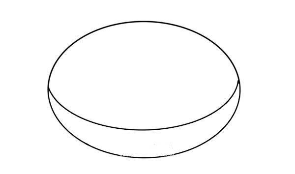 巧克力甜甜圈簡(jiǎn)筆畫(huà)畫(huà)法