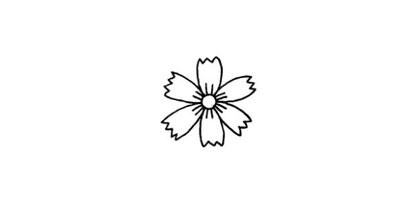 幾朵小菊花簡(jiǎn)筆畫(huà)教程
