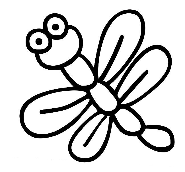 關(guān)于蜻蜓的簡筆畫