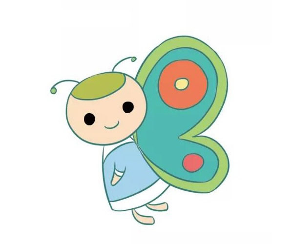 三款漂亮的蝴蝶簡(jiǎn)筆畫(huà)