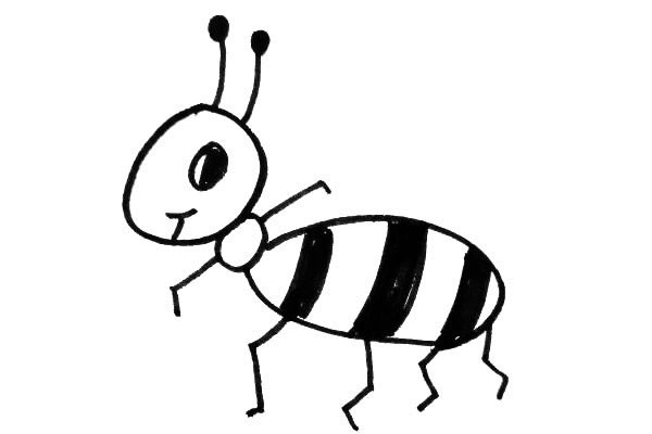 分享一組螞蟻簡(jiǎn)筆畫 分享一組螞蟻簡(jiǎn)筆畫