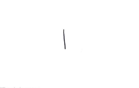 用數字畫七星瓢蟲簡筆畫