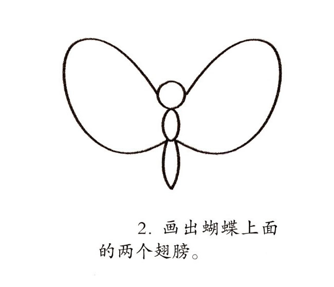 彩色卡通蝴蝶簡(jiǎn)筆畫(huà)教程 彩色卡通蝴蝶簡(jiǎn)筆畫(huà)教程