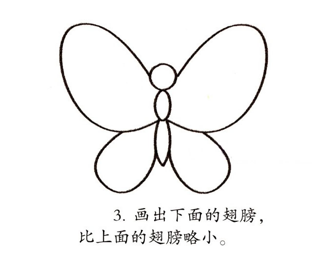 彩色卡通蝴蝶簡(jiǎn)筆畫(huà)教程 彩色卡通蝴蝶簡(jiǎn)筆畫(huà)教程