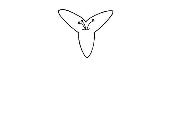 百合花簡(jiǎn)筆畫步驟教程