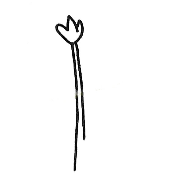 風(fēng)信子簡(jiǎn)筆畫(huà)步驟教程