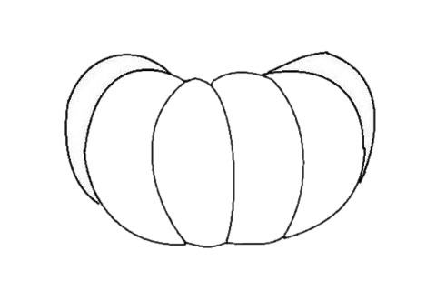 南瓜簡(jiǎn)筆畫(huà)怎么畫(huà)步驟