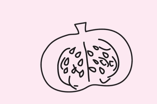 一組關(guān)于南瓜的簡(jiǎn)筆畫