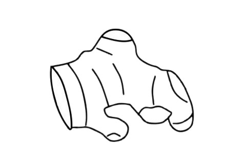 一組生姜簡(jiǎn)筆畫(huà)圖片大全