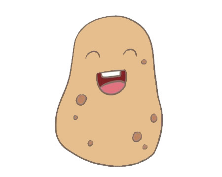 一組土豆簡筆畫圖片大全