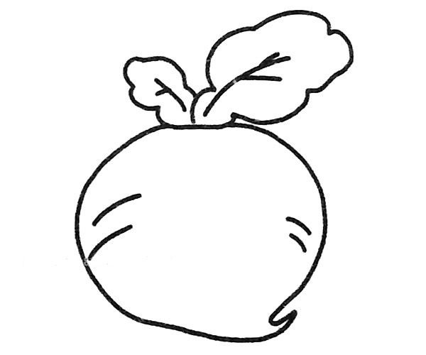 四款蘿卜兒童簡(jiǎn)筆畫(huà)