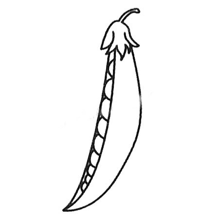 豌豆簡(jiǎn)筆畫大全