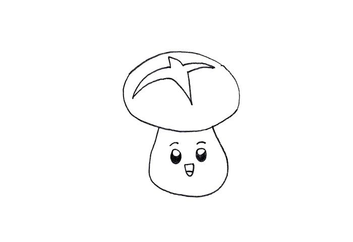 香菇怎么畫