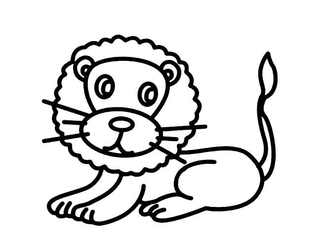 卡通的獅子簡(jiǎn)筆畫 卡通的獅子簡(jiǎn)筆畫